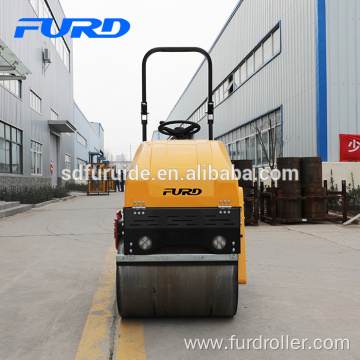 Hydraulic Mini Double Drum Vibratory Road Roller Compactor